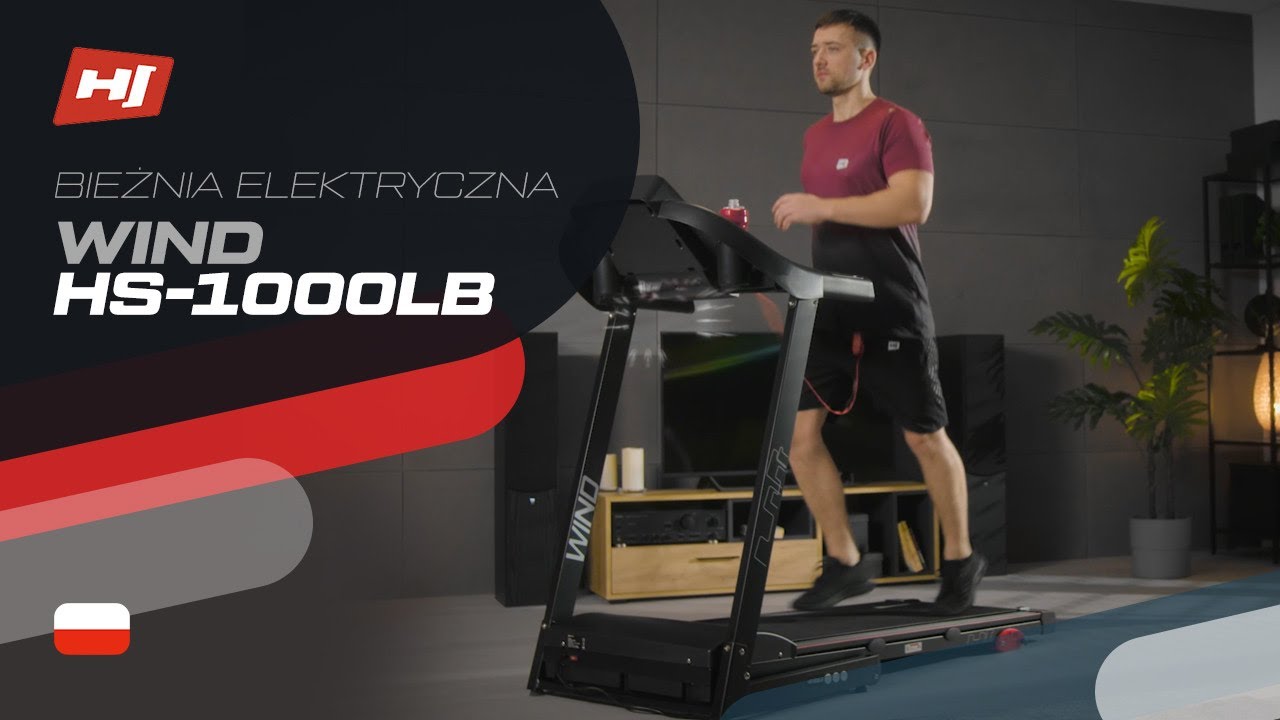 Bieżnia elektryczna HS-1000LB Wind Hop-Sport