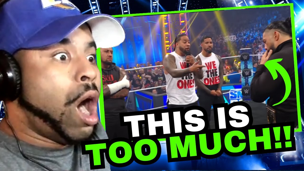 This is TOO MUCH!! - Usos & Roman Reigns Segment- WWE SMACKDOWN REACTION!!