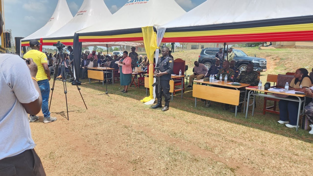 RIGHT HON. PRIME MINISTER OF UGANDA LIVE AT UTC KYEMA COLLEGE MASINDI ON PATRIOTISM PASS OUT 