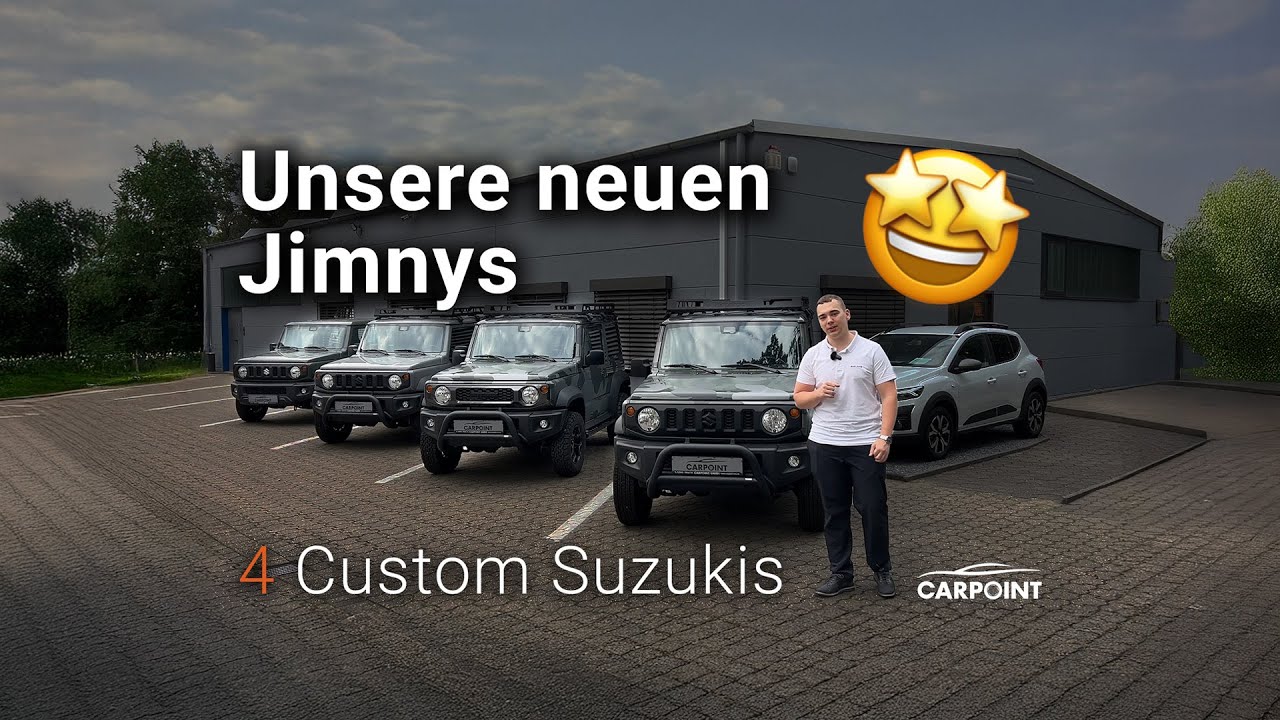 Das Review: Unsere neuen Suzuki Jimnys 🤫 Carpoint GmbH