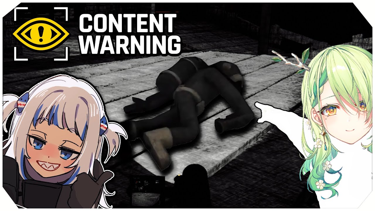 Just SNOT trying to Create Content【 Hololive EN | Content Warning】