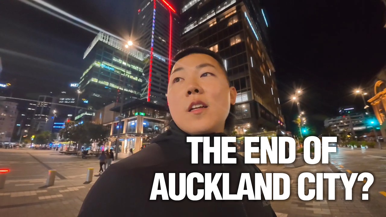 Is Auckland City Dead? (Walking the CBD at Night)