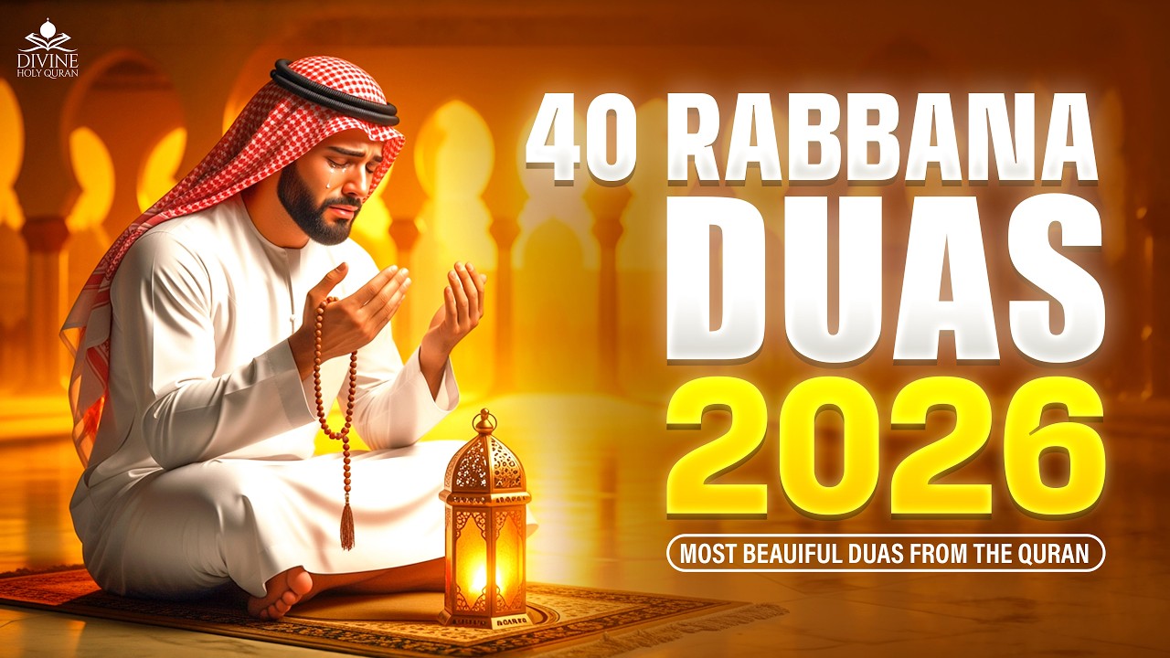 LISTEN IN RAMADAN 2026 | BEST 40 RABBANA DUA'S | The Most Powerful Dua from Quran #40rabbanadua