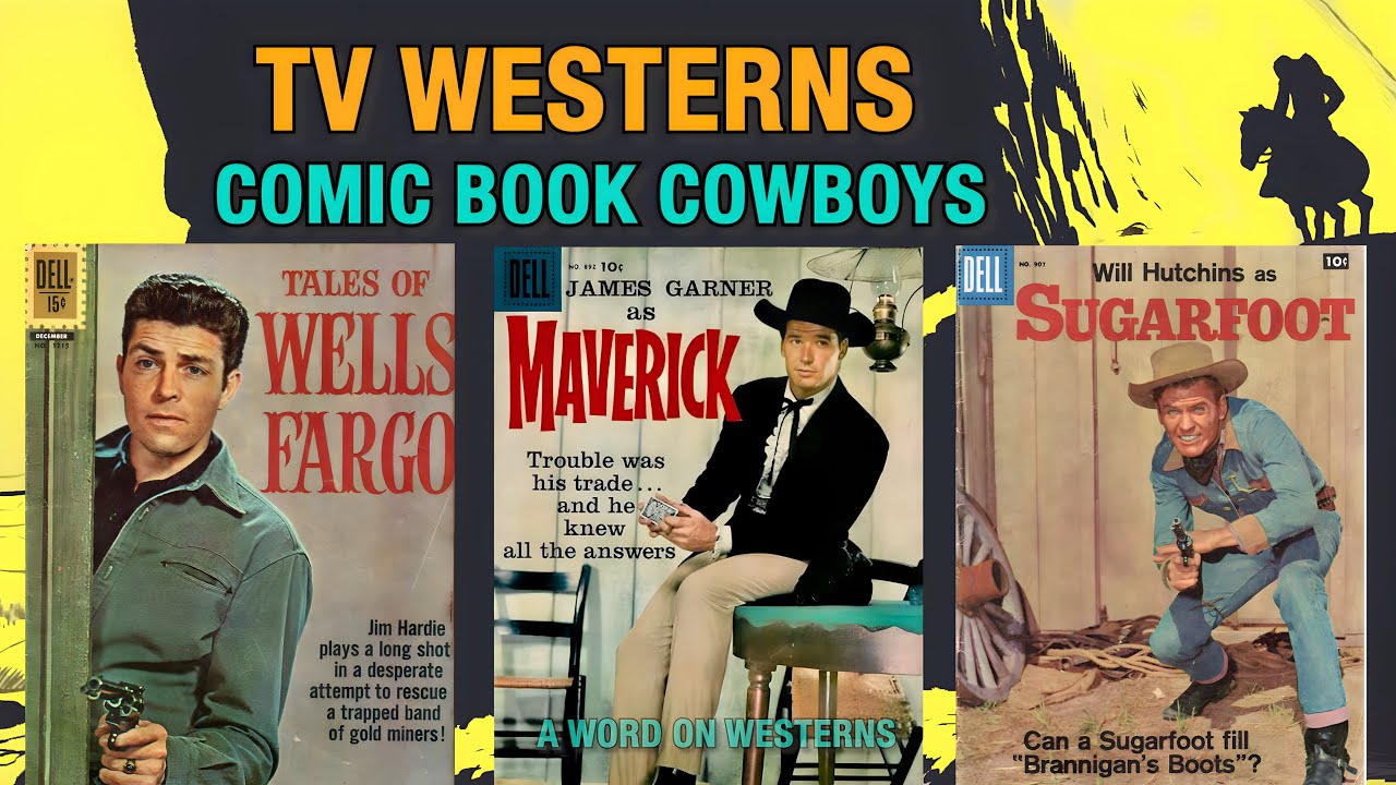 TV WESTERN Favorites! Ride the Comic Book Range with Mark Evanier & MAD's Sergio Aragonés! AWOW!
