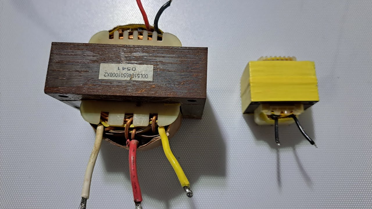 como saber el primario y secundario de cualquier transformador sin tester
