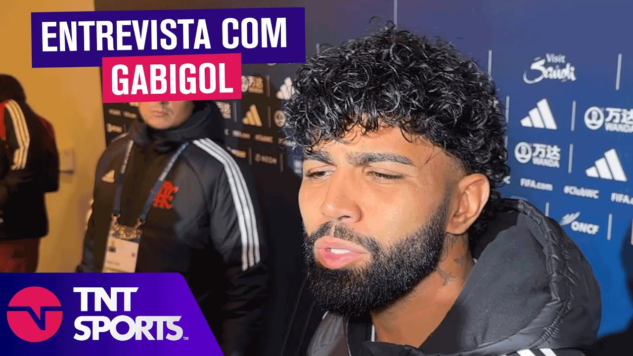 GABIGOL SE IRRITA COM PERGUNTA E DEFENDE VITOR PEREIRA: 