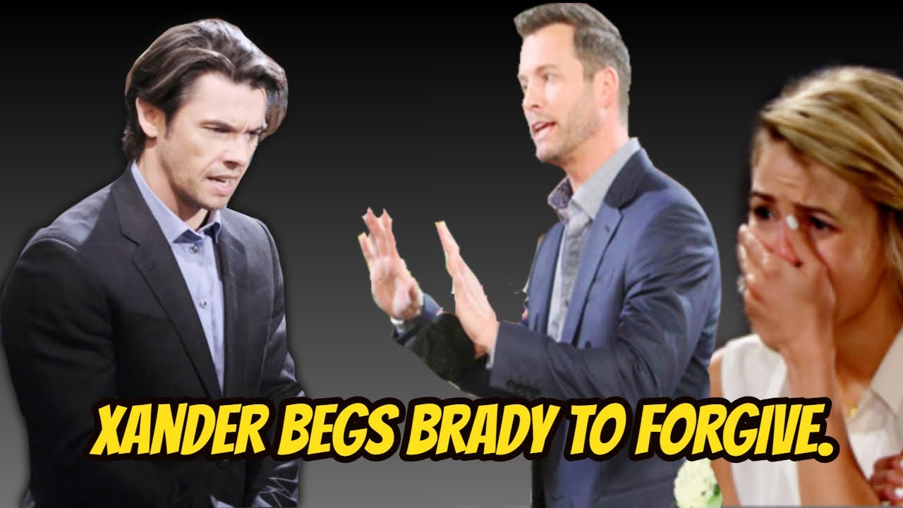Brady accepted his sincere apology. Xander has a chance to return to Sarah. | Days Spoilers