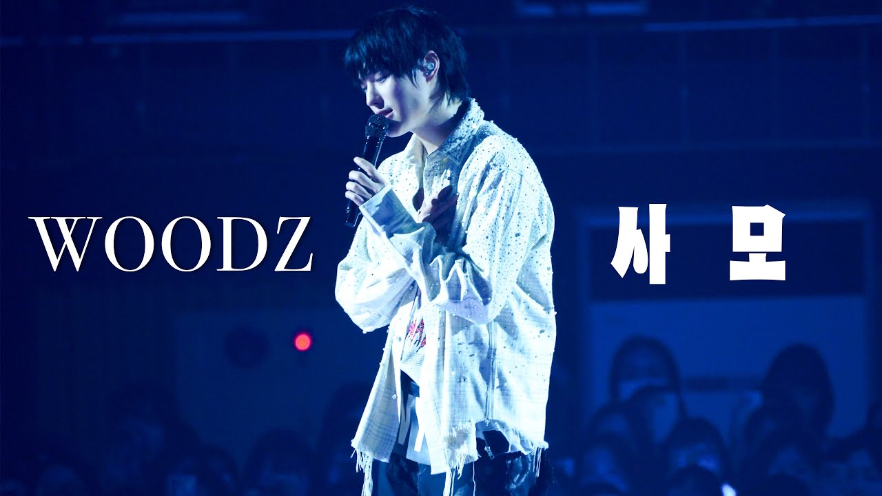[4K] 251130 WOODZ - 사모 (미발매곡) | INDEX_00 DAY 2 우즈 콘서트 concert live