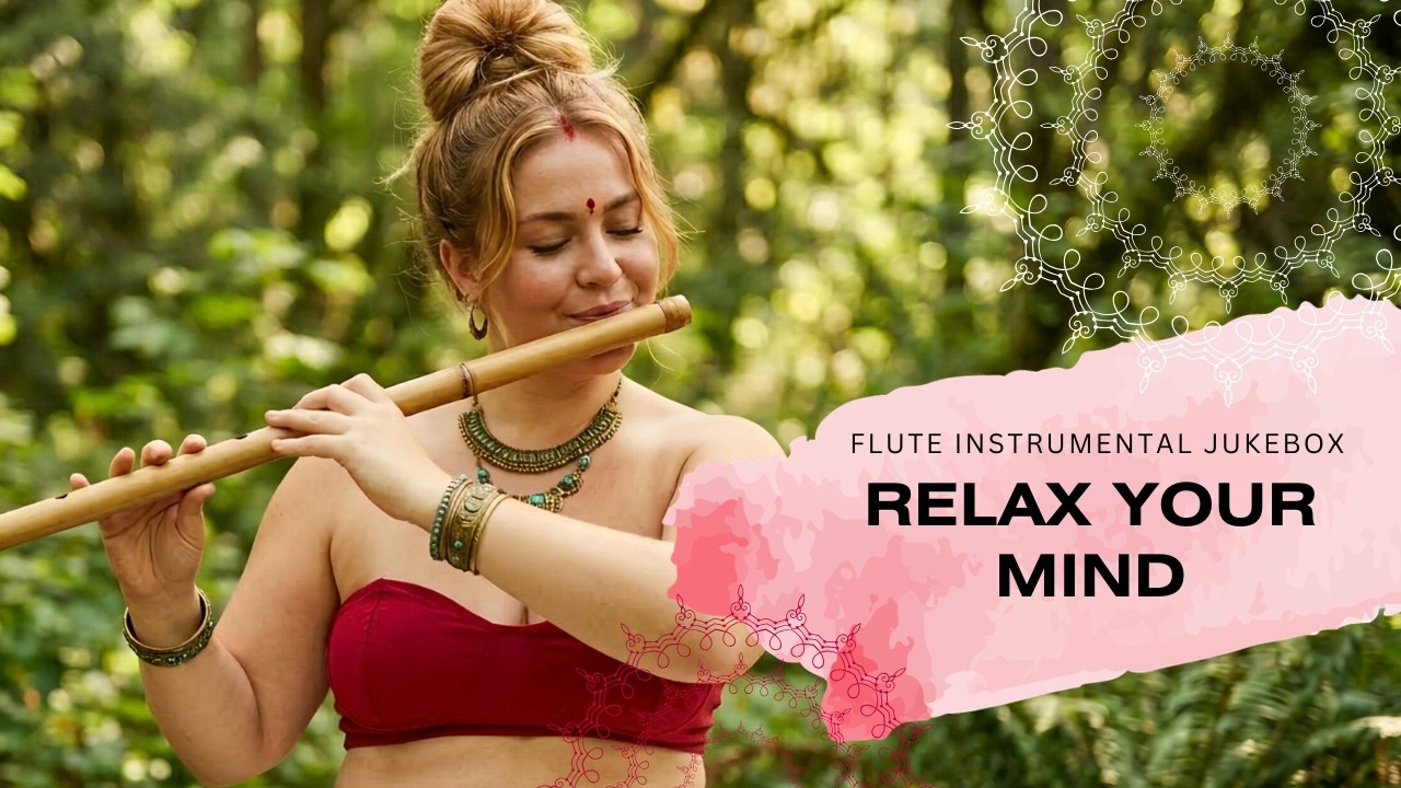 Relax Your Mind 🧘 Soothing Bansuri Flute Meditation Music | Deep Relaxation Jukebox