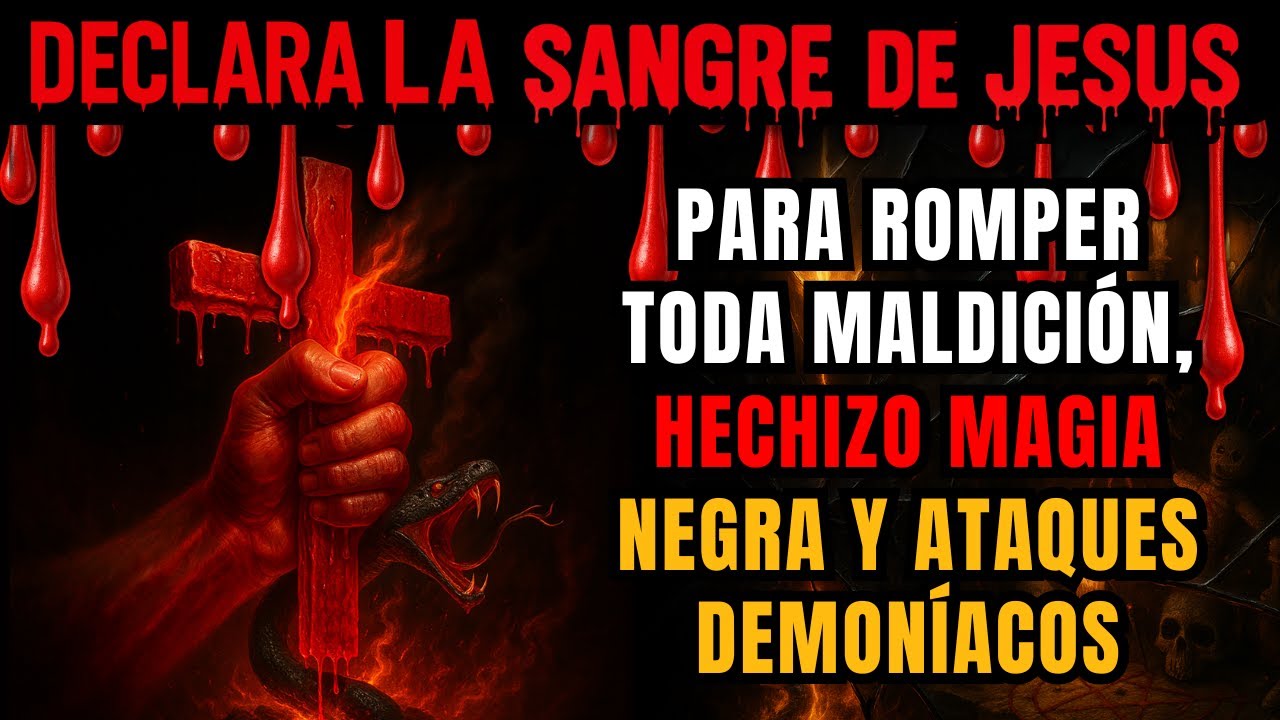 🔥 ORACIÓN PODEROSA contra BRUJERÍA, DEMONIOS y MAGIA NEGRA DESTRUYE  PLANES MALIGNOS