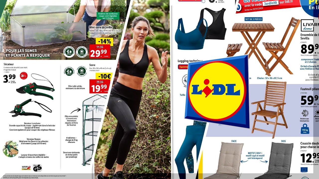 🇫🇷 ARRIVAGES LIDL -  SEMAINE DU 6  AU 12 MARS 2024