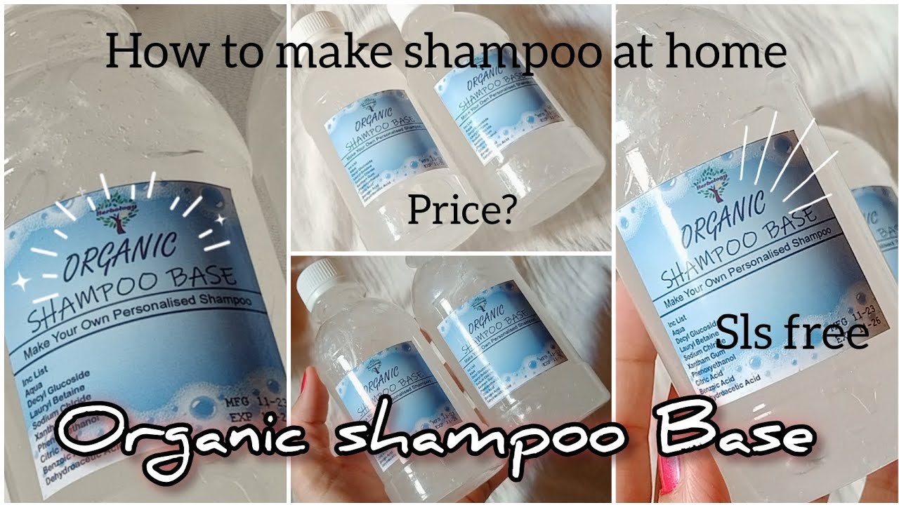 organic shampoo Base honest review (how to make shampoo)#shampoo