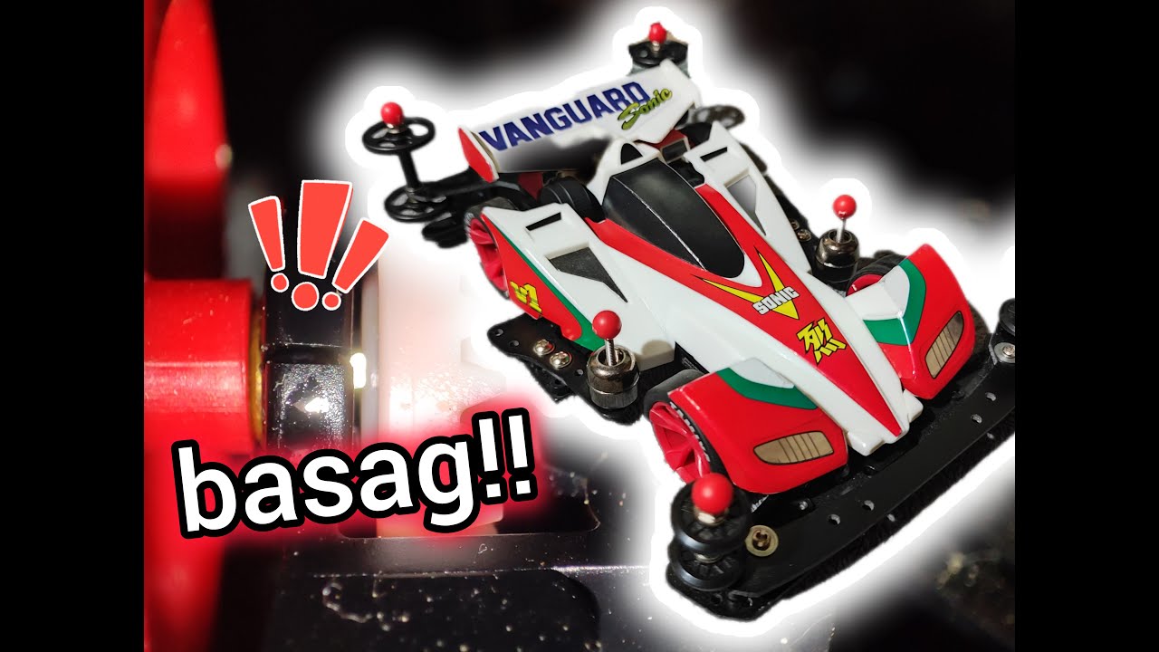 Retirement again 😢 | TAMIYA Vanguard Sonic Super 2 (ABS) Chassis  | #tamiya #mini4wd #fyp