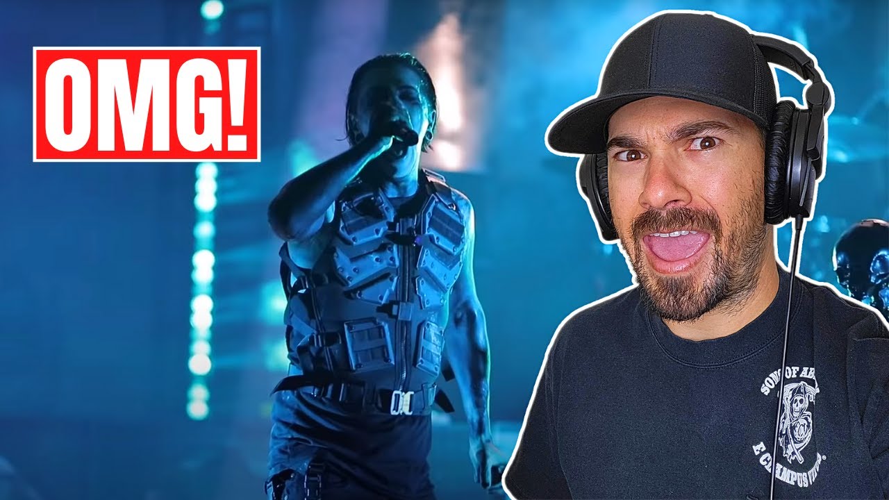 Rapper reacts to MOTIONLESS IN WHITE - /c0de (LIVE MUSIC VIDEO) | REACTION!!