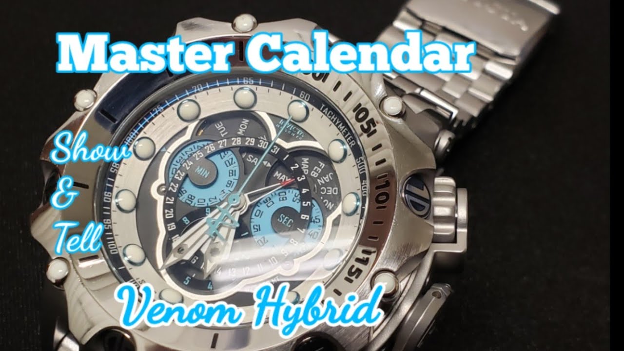 INVICTA 20422 RESERVE MASTER CALENDAR VENOM HYBRID SWISS MADE