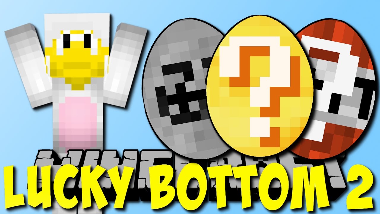 Wer findet alle Lucky Blöcke!? - Minecraft Lucky Bottom 2 #1