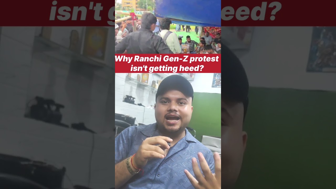 Why is the Ranchi Gen-Z protest not getting any attention?