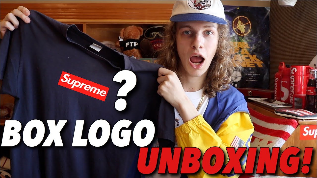 Unboxing Supreme BOX LOGOS & GRAILS!
