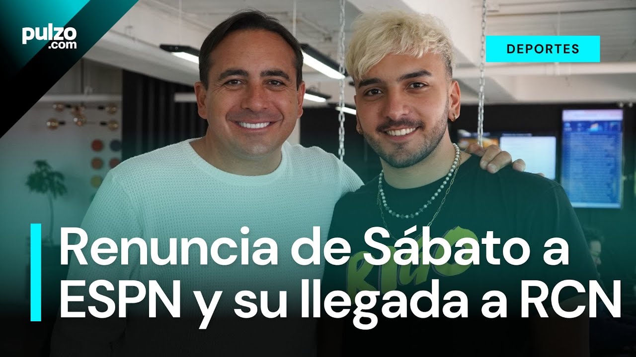 Hijo de Mario S&aacute;bato habla de la renuncia de su pap&aacute; a ESPN y la llegada de &eacute;l a RCN | Pulzo