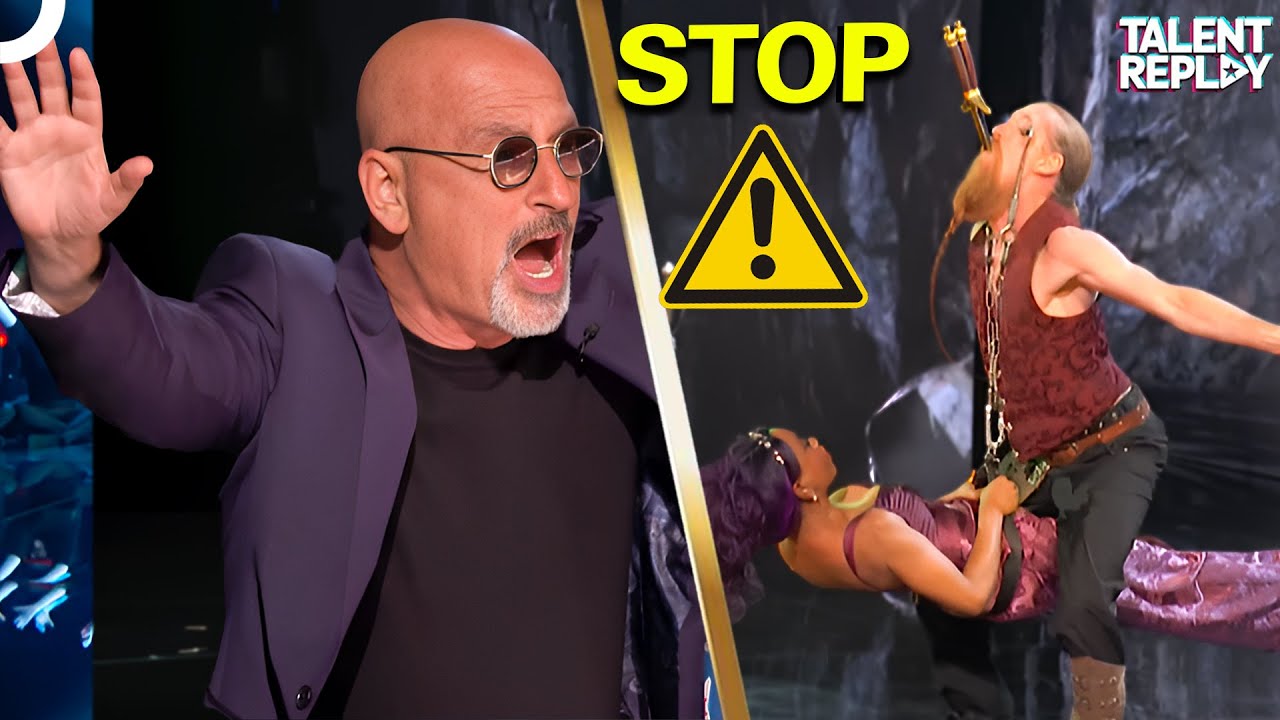 Andrew Stanton&rsquo;s SHOCKING Act | America's Got Talent