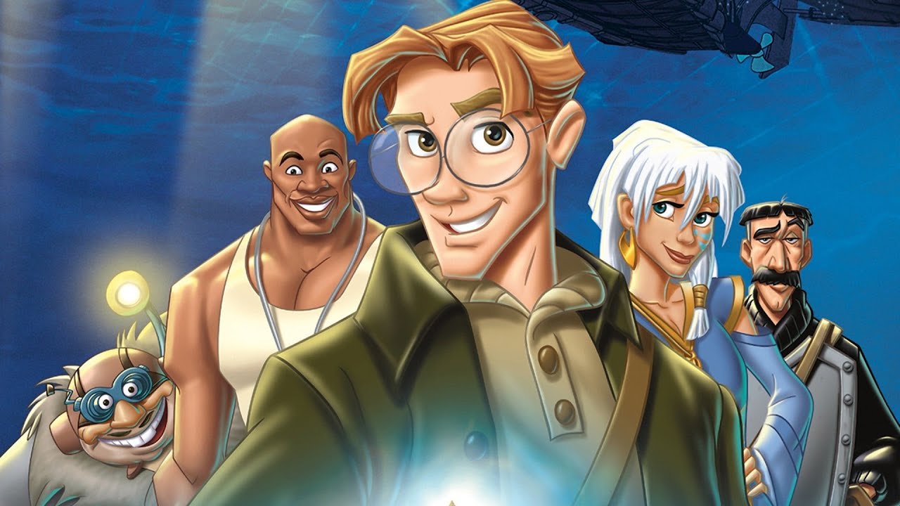 Atlantis The Lost Empire DVD - Menu Walkthrough's