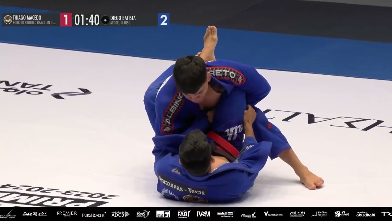 THIAGO MACEDO vs THIAGO BATISTA  -  GRAND SLAM JIU-JITSU ABU DHABI 2024
