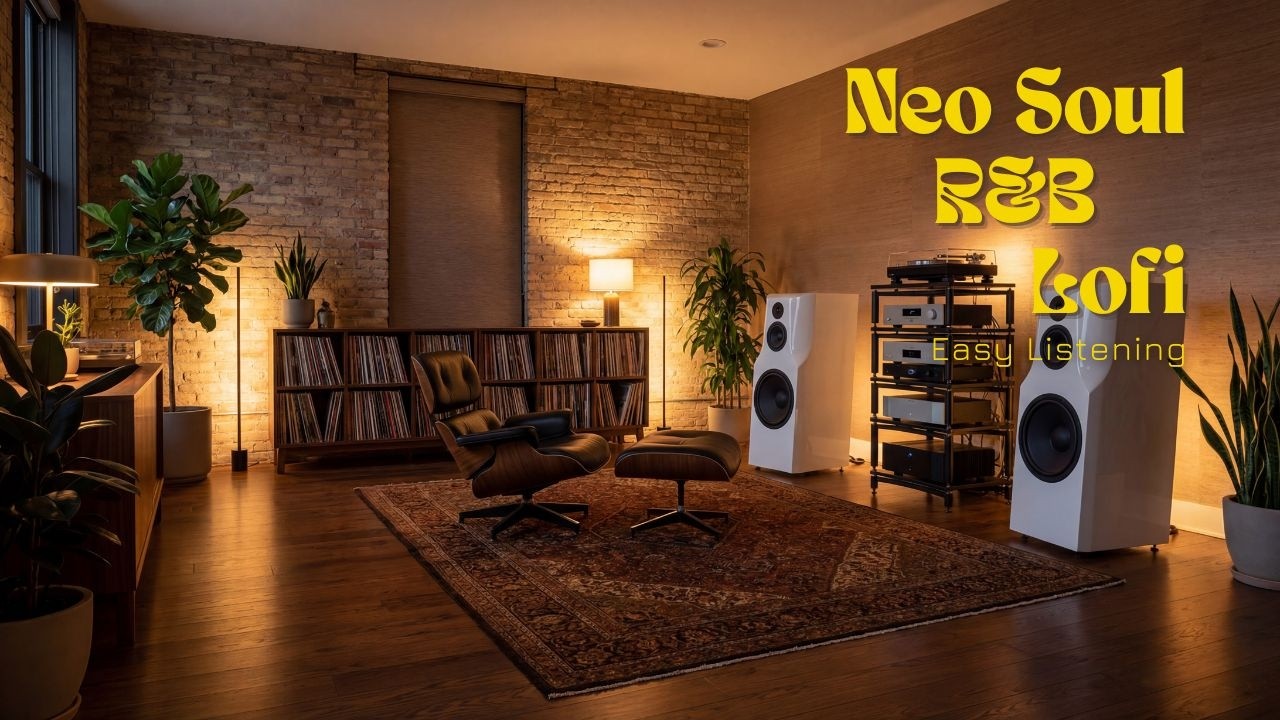 Soulful Cozy Audio Room ☕ Neo Soul & R&B Lofi Easy Listening for Calm Moments
