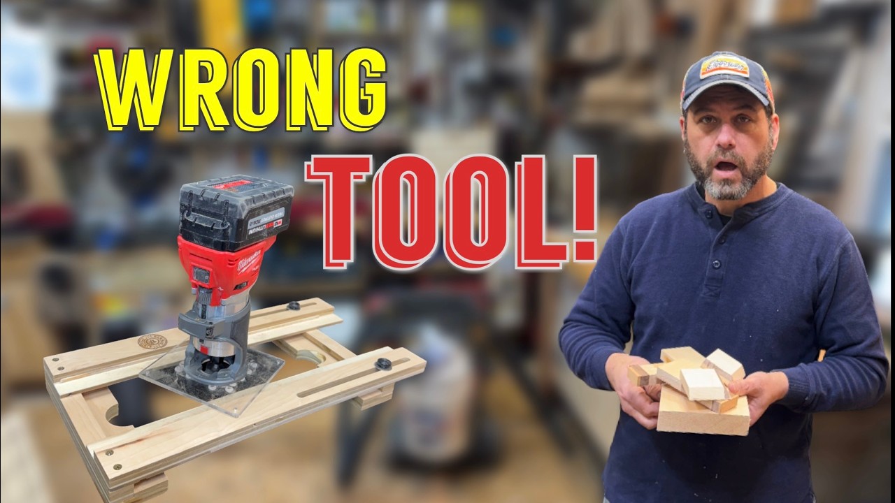 Epic Fail: I Tried to Cut Box Miters with a Router and my Flattening Sled!