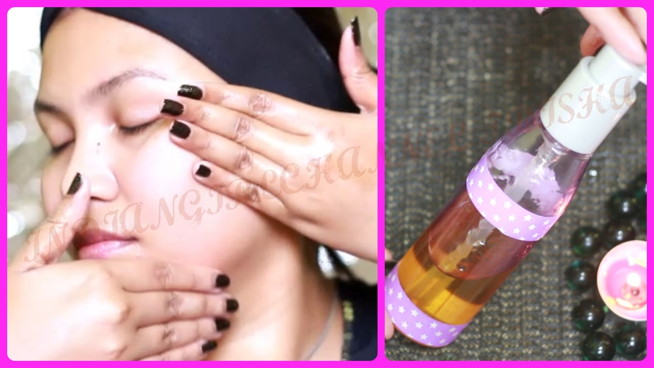 DIY face oil / how to make dull skin glow and radiant