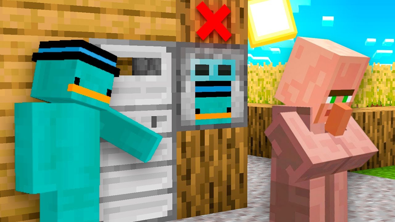 Por Esta Raz&oacute;n Los ALDEANOS no Pueden Entrar en Mi Casa en Minecraft!