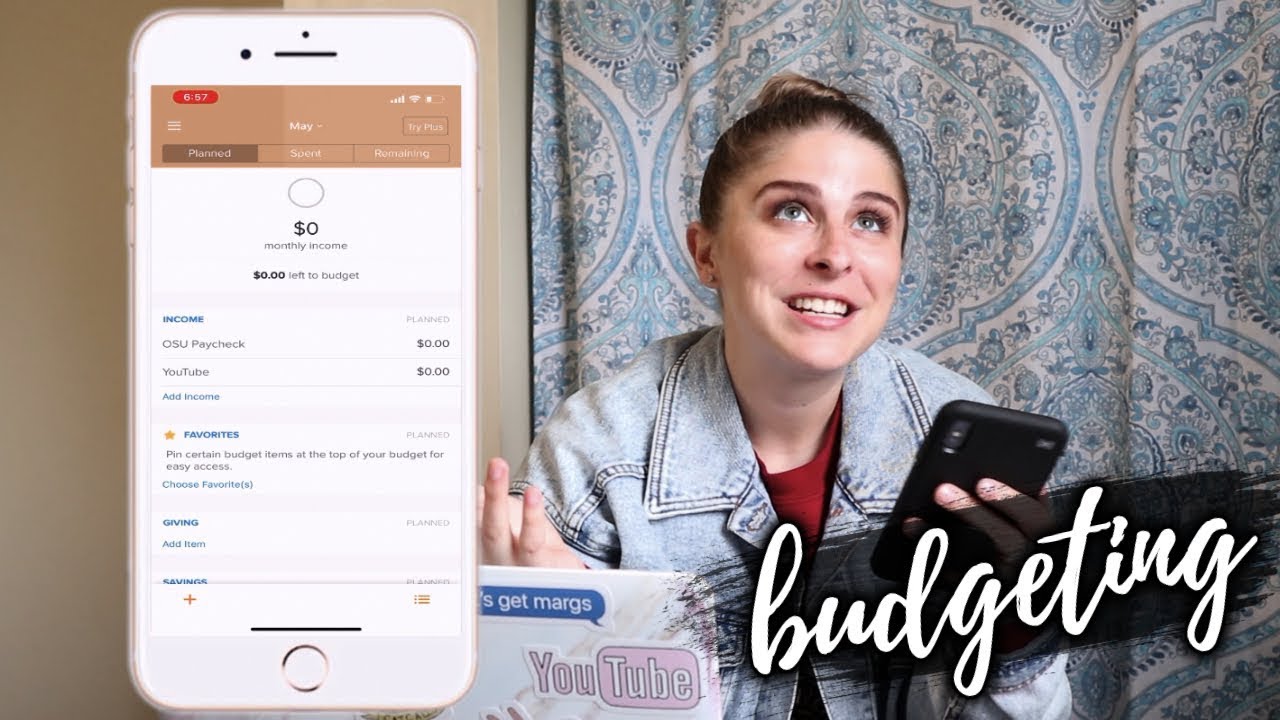 How I Budget as a BROKE COLLEGE STUDENT! Apps I Use to Budget | My Drifting Desk
