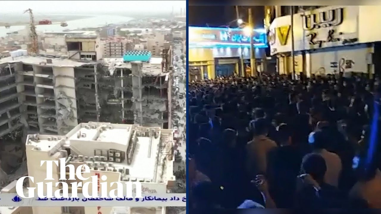 Protesters clash with police in Iran as tensions rise