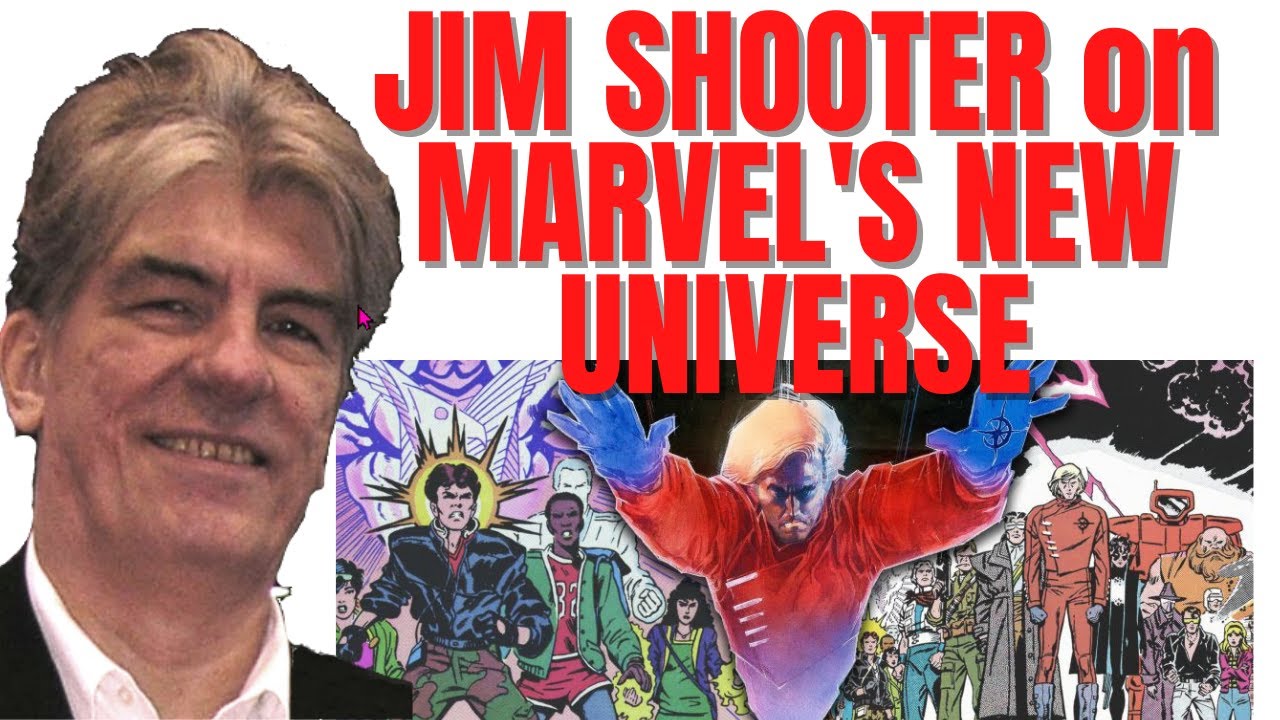 Jim Shooter talks about THE NEW UNIVERSE - 80'S Classic MARVEL Comics