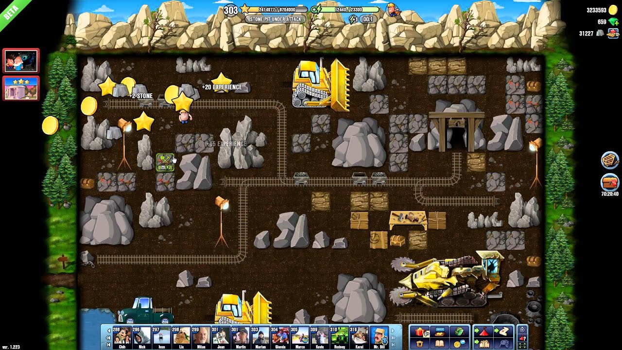 Meteor Mayhem - (2) - Stone Pit Under Attack