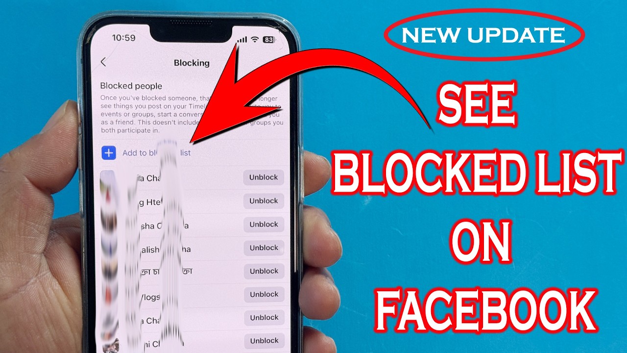 КАК ПОСМОТРЕТЬ СПИСОК ЗАБЛОКИРОВАННЫХ ПОЛЬЗОВАТЕЛЕЙ В FACEBOOK (НОВОЕ ОБНОВЛЕНИЕ)
