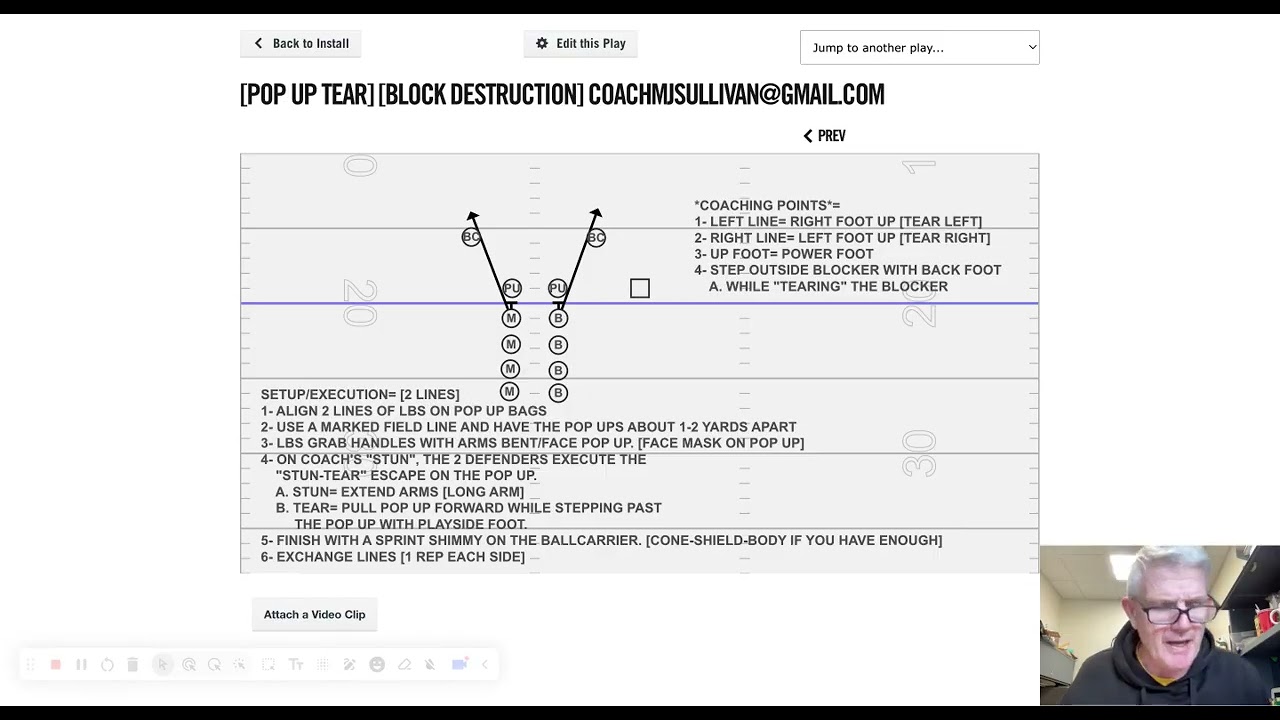 POP UP TEAR DRILL