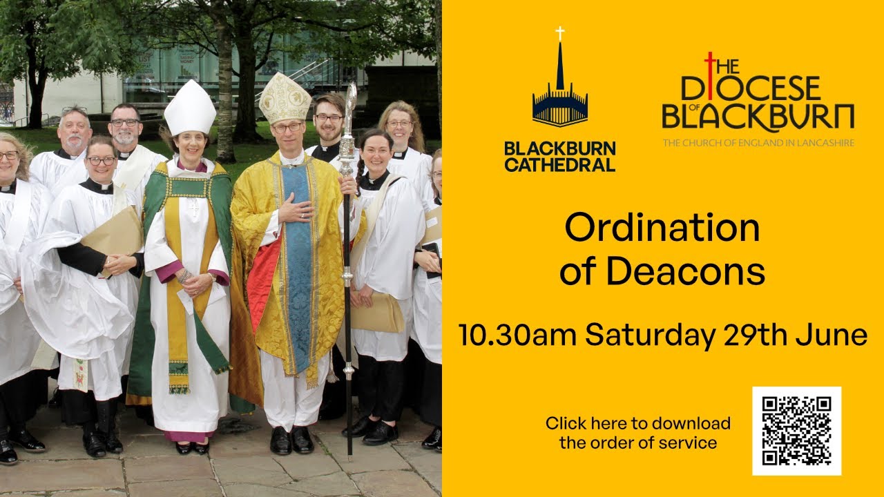Ordinations of Deacons - 10.30am Saturday 29th June 2024