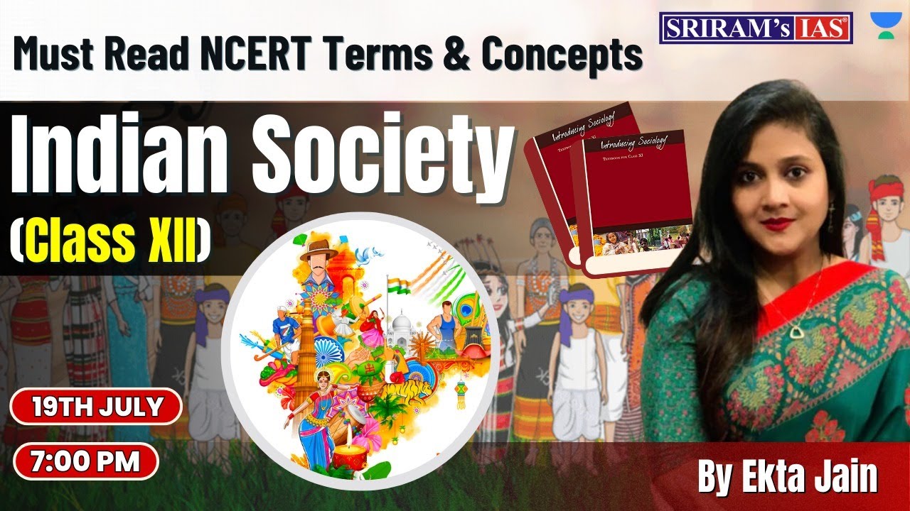 Must Read NCERT Terms & Concepts | Indian Society | Class XII | For UPSC