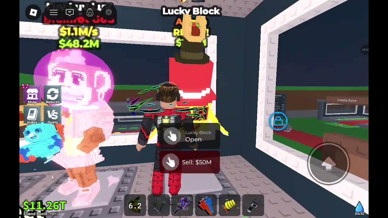 Roplox αλά  στο stile a Brairot open laku block
