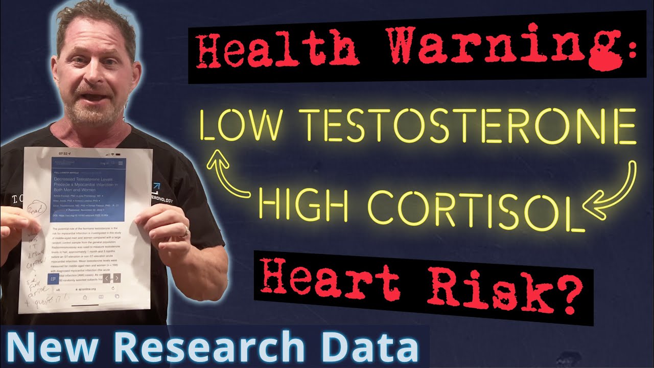 Low T + High Cortisol: Doctor's Heart Health Warning