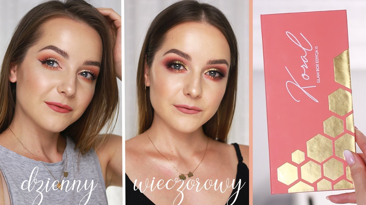 MAKIJAŻE PALETĄ Z GLAMSHOP KORAL | Milena Makeup