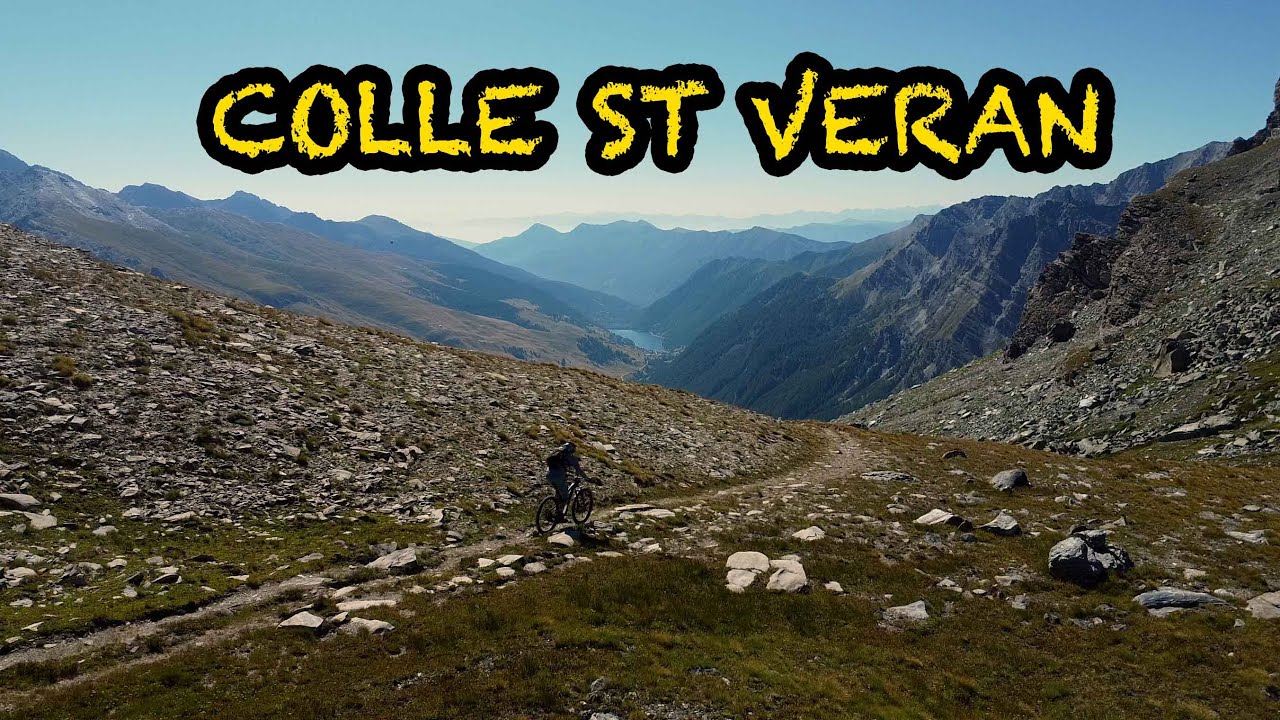 MTB Valle Varaita: Discesa dal colle di St Veran
