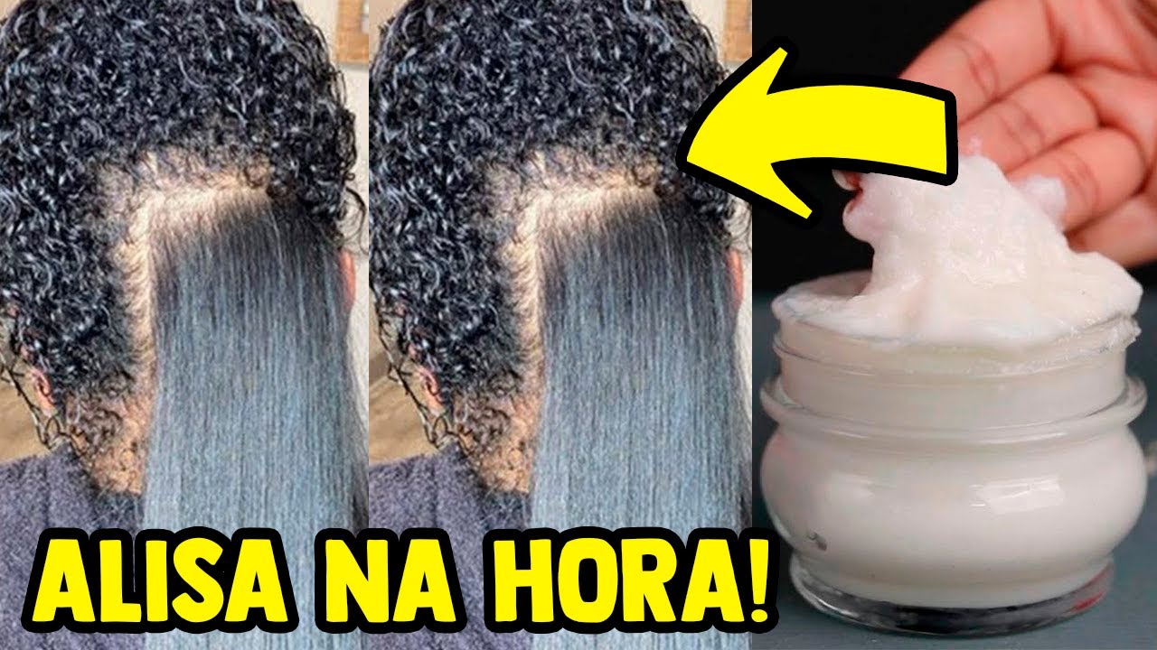ALISAMENTO JAPON&Ecirc;S CASEIRO MELHOR RECEITA QUE DESMAIA E DEIXA CABELO LISO ESPELHADO!