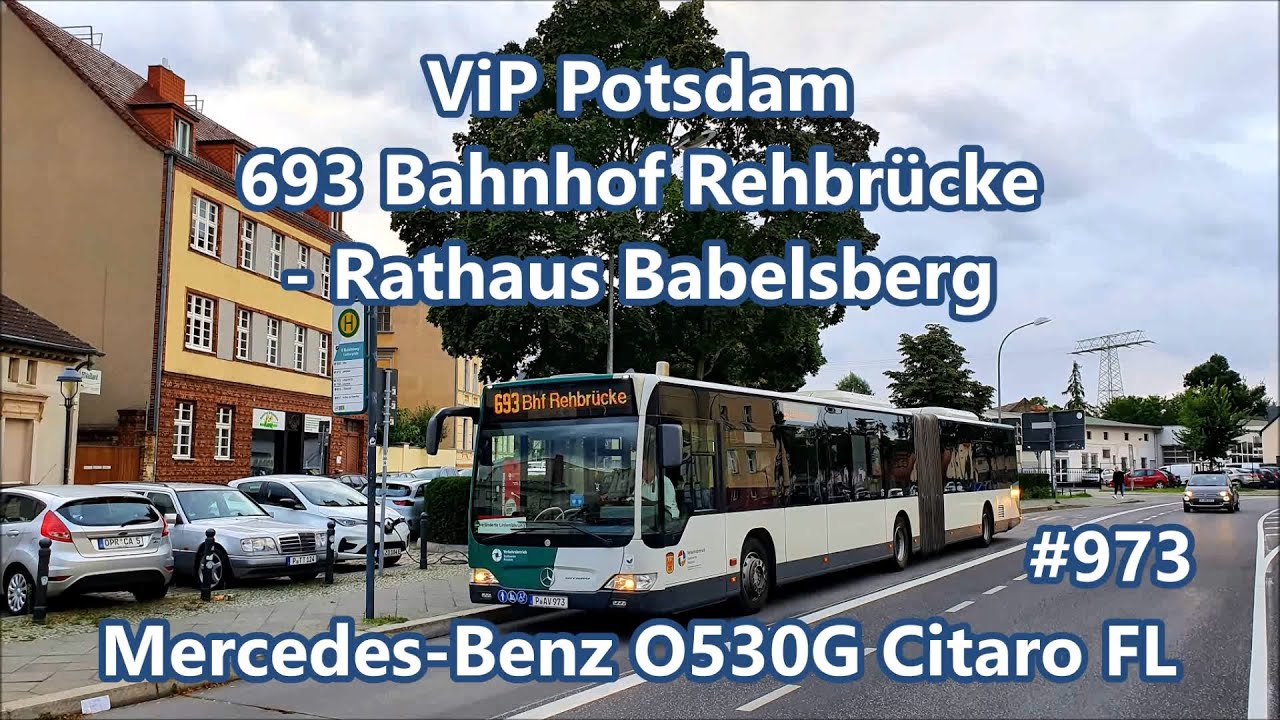 ViP Potsdam - Linie 693, Mercedes-Benz O530G Citaro FL #973