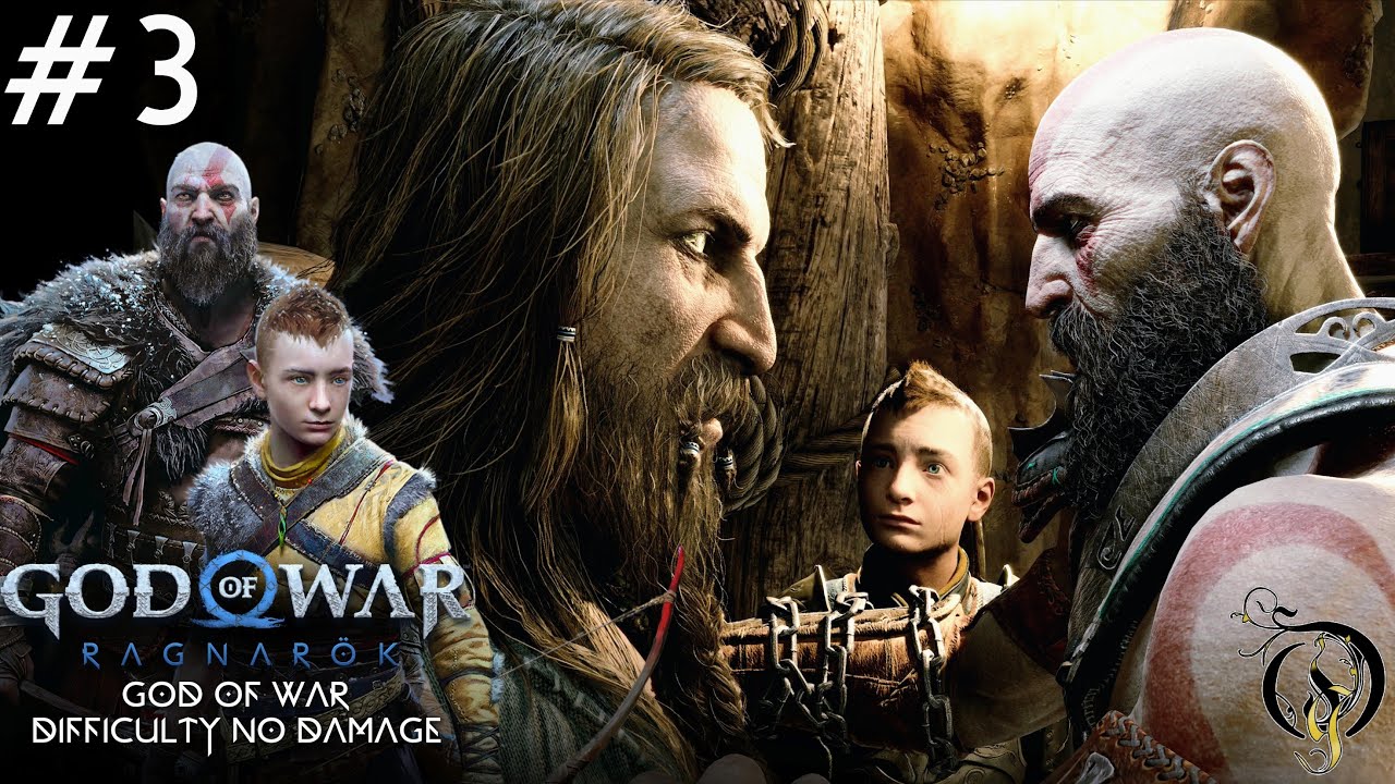 【GOD OF WAR・ラグナロク】#3 テュールを捜して・BOSS ドレキ、憎悪の権化（GOW Ragnarök・GOD OF WAR/NO DAMAGE）