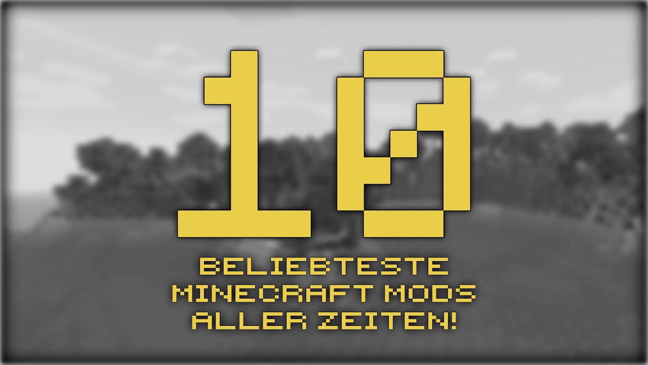 Die 10 Beliebtesten Mods in der Geschichte von Minecraft!