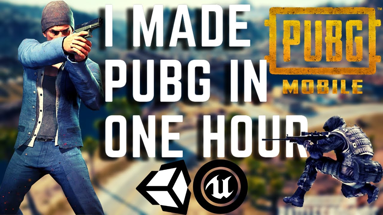 Make Game Like Pubg Mobile in one Hour || Parachute Sky Diving