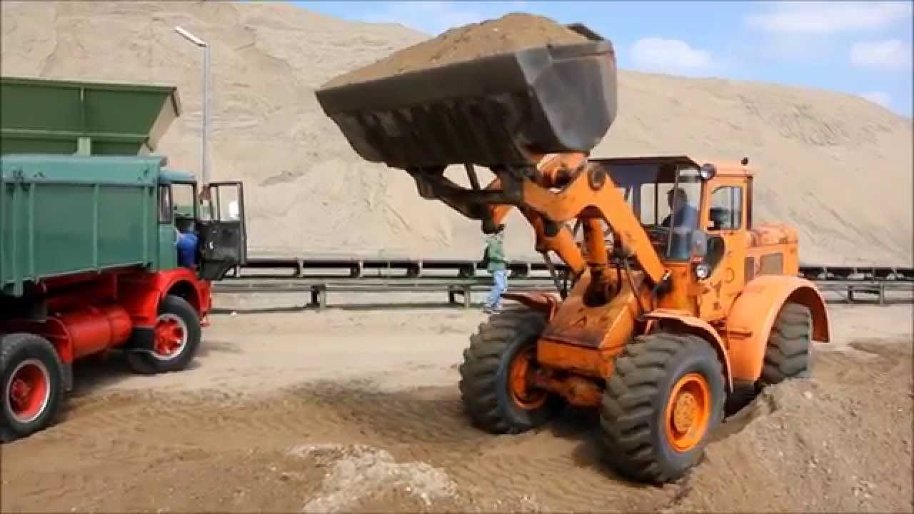 Hanomag B 11 beläd historische Kipper
