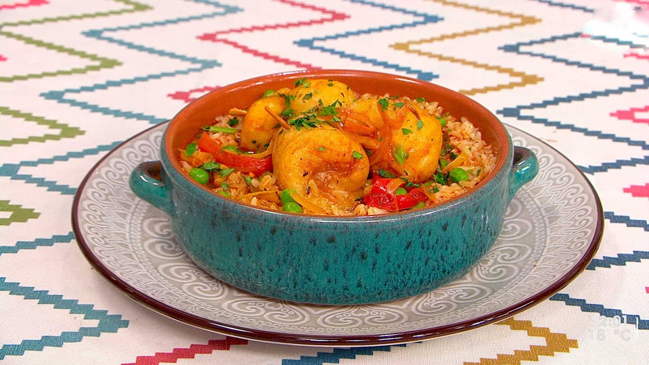 Cazuela de pescado y vegetales