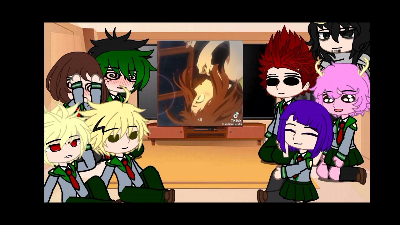MHA react to Izuocha💚💗(2/?)